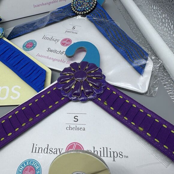 SwitchFlops Lindsay Phillips Lot Of 8 Interchangeable Straps Sz Small 5/6 - Picture 4 of 8